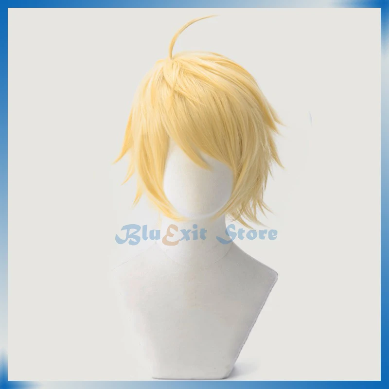

Fate/прототип Fate Grand Order FGO короткий золотой парик Arthur Pendragon синтетические волосы Косплей Хэллоуин ролевые игры
