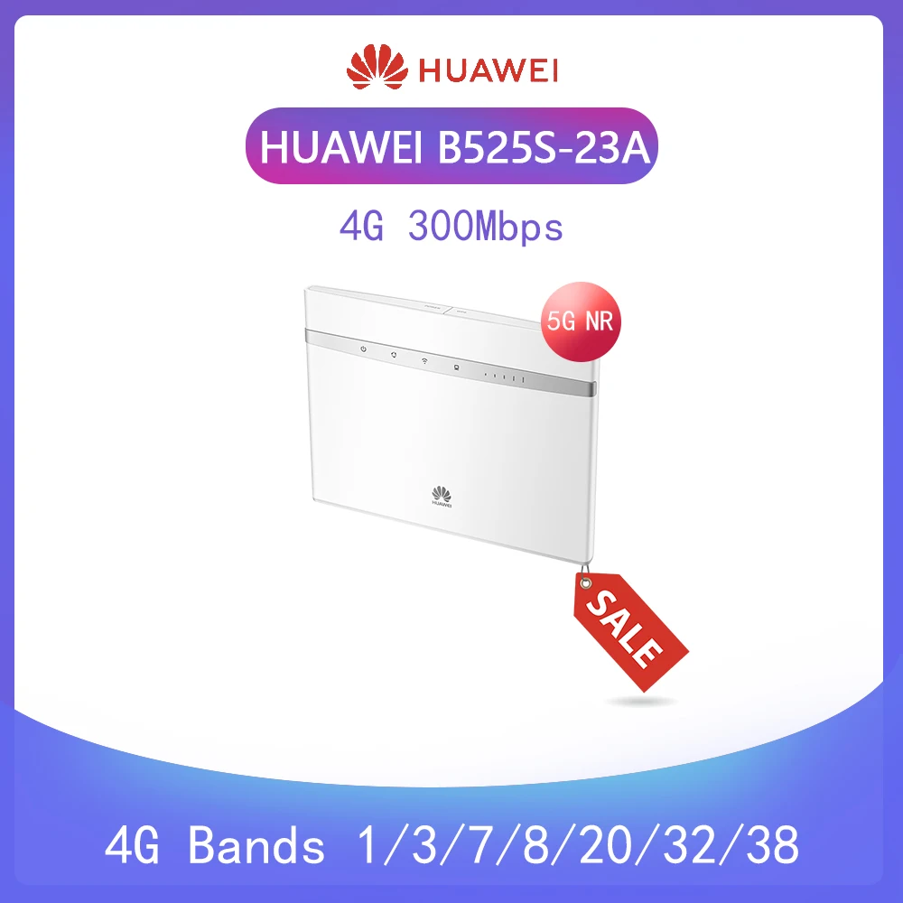 Wi Fi роутер Huawei разблокированный 4G LTE 300 Мбит/с беспроводной 1000 м LAN 2 антенны