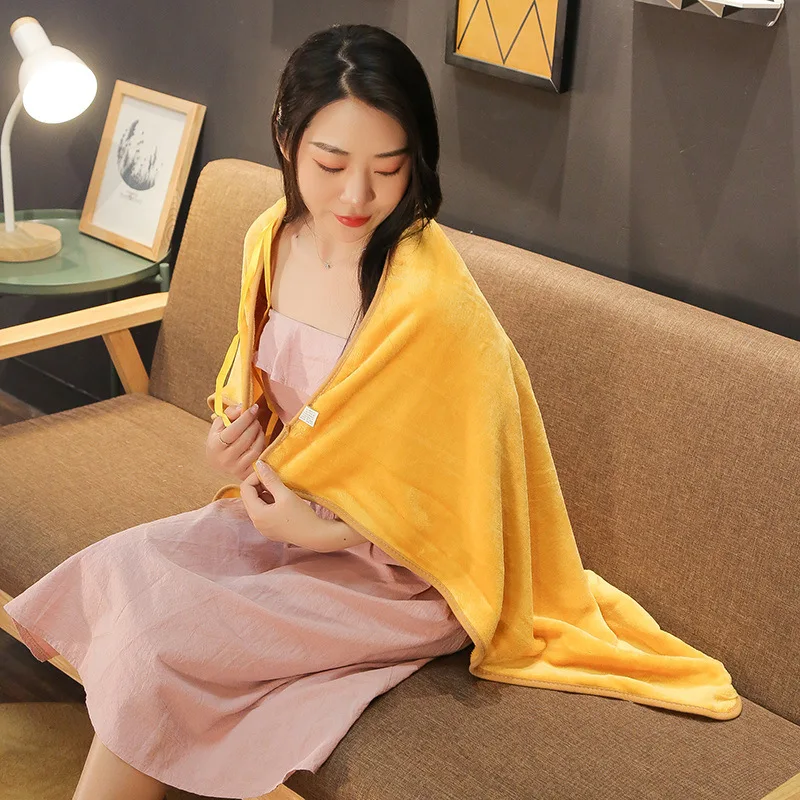 

80*100cm Children's blanket Baby Winter Plush Cover blanket Bathtowel Air Conditioner Quilt Thicken Warm Plush Blanket Wholesale
