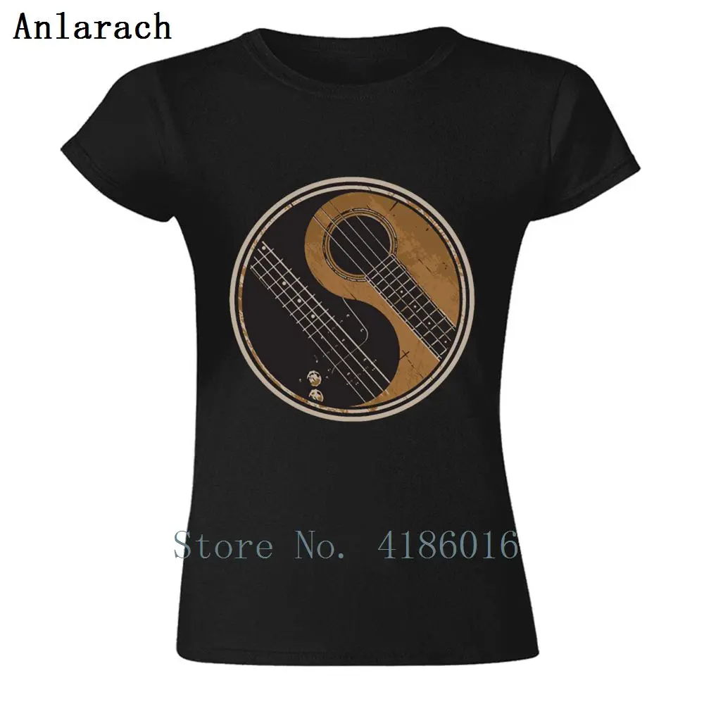 Гитара Ying Yang подарок гитарный проигрыватель женская футболка строительный