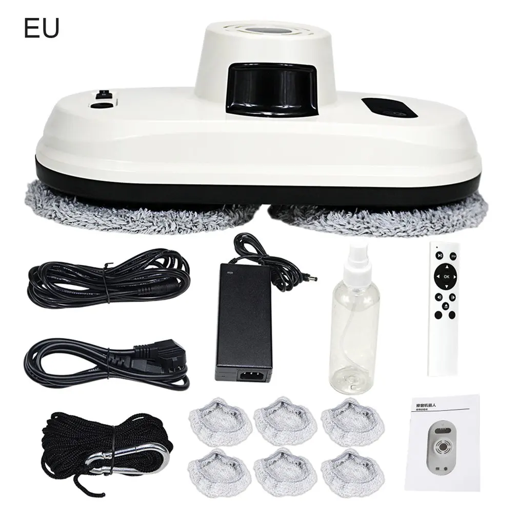 

New Window Cleaning Robot Fully Automatic Remote Control Double-sided High-rise Glass Cleaning Path Planning Device