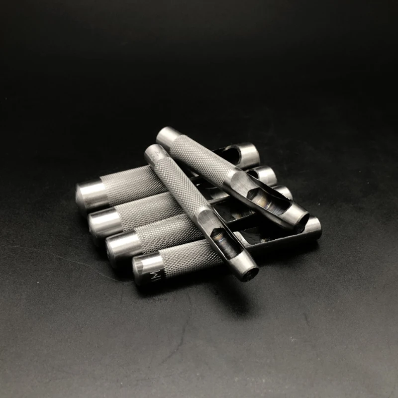 Круглый дырокол для пробивки отверстий в коже кожевенного ремесла 1 30 мм