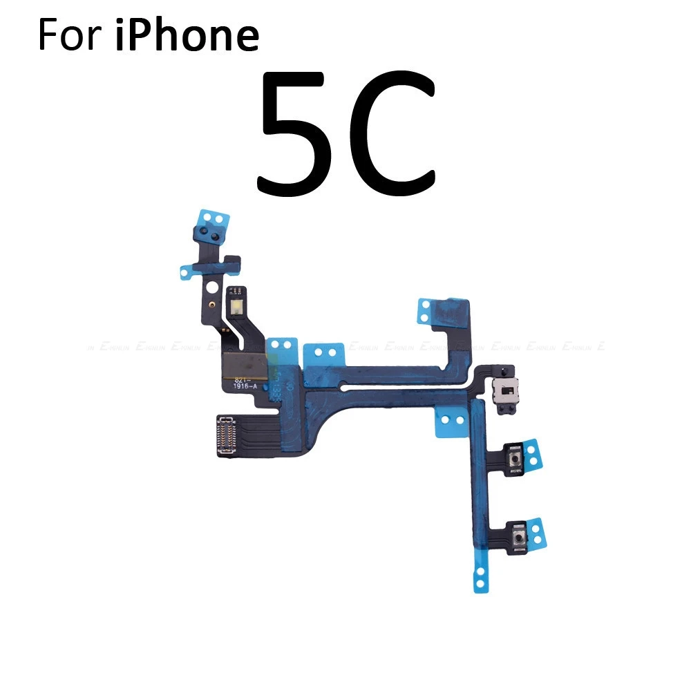 Гибкий ленточный кабель для iPhone 6 6S Plus 4 4S 5 5S 5C с кнопкой включения и выключения |