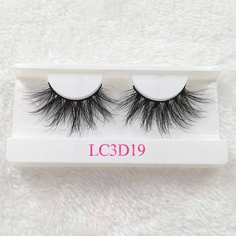 25 мм длинные 3D норковые ресницы драматические толстые полные полоски накладные |
