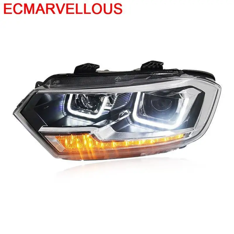 Дневные ходовые автомобильные Drl лампы Luces Led Para Автомобильные фары задние в сборе 16 для Volkswagen Bora|Фара авто