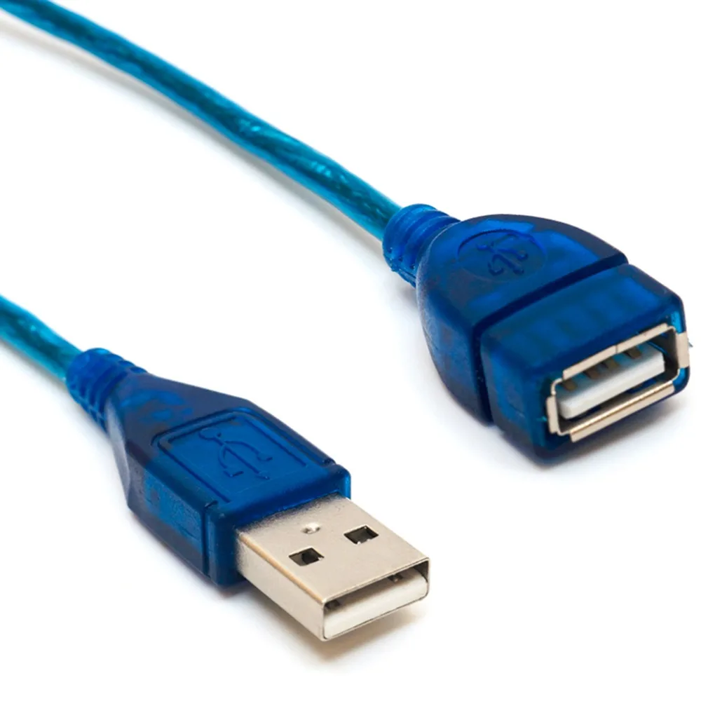 1/1. 5/2/3 м анти-помех USB 2 0 Удлинительный Кабель "папа" в "Мама" Женский шнур