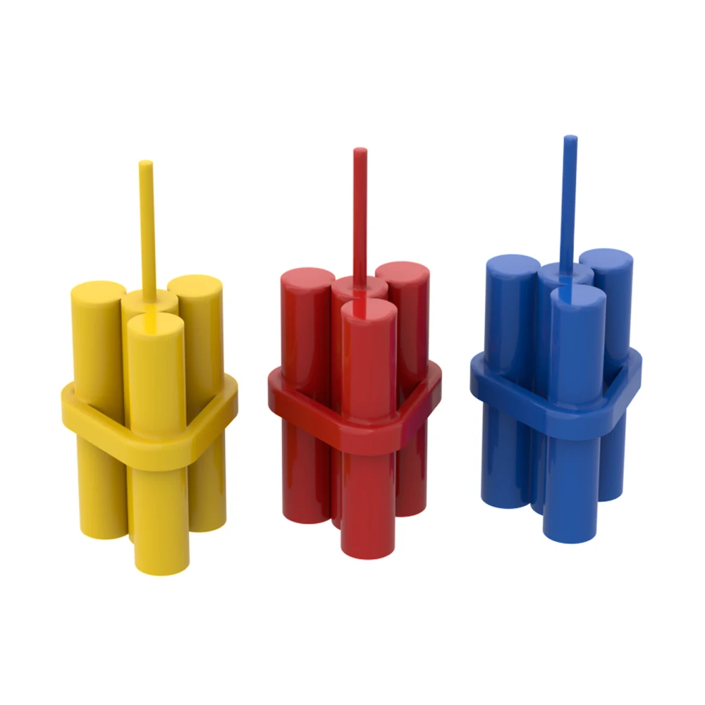 

Block Parts Dynamite Moc Toy Military Accessories Building Blocks Parts Educational Gift Children Toys 64728 free shipping