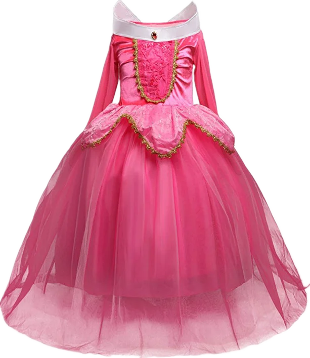 Красивое белое платье для косплея девочек Детский костюм на Хэллоуин детская