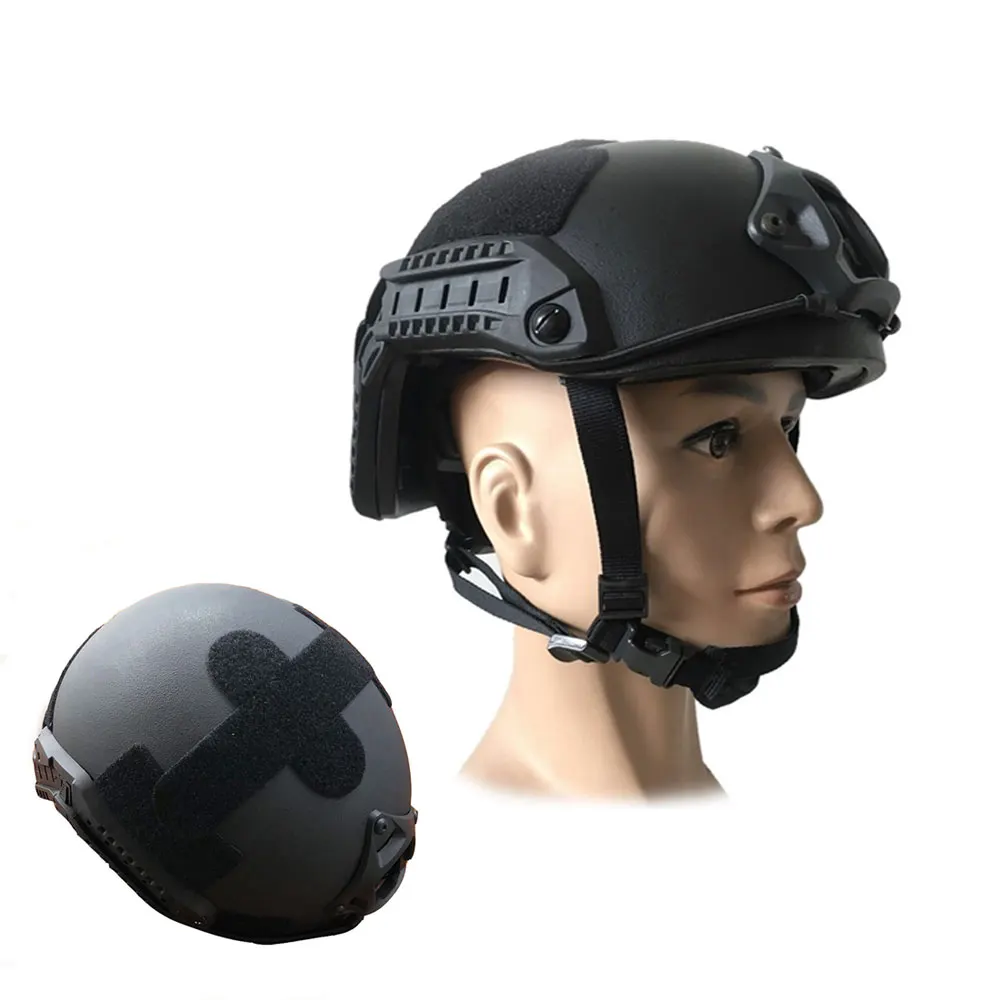 

High Quality NIJ Level IIIA Bulletproof Helmets FAST High Cut Bulletproof Aramid Ballistic Helmet