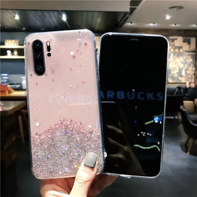 YBD мягкий Блестящий Звездный чехол для телефона для samsung Galaxy Note 10 10 pro s9 s8 plus note 8 9 s10 plus A50 A70 A40 чехол Fundas