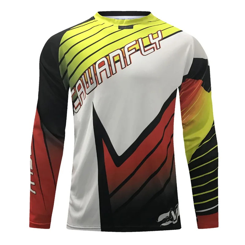 Новый CWF MTB Велоспорт Джерси Maillot по бездорожью Даунхилл велосипедная для