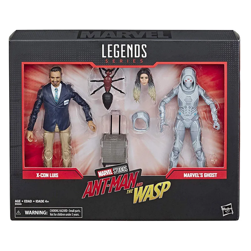 Коллекция года, 15 см, серия Marvel Legends, человек-муравей и ОСА, в стиле фильма X-Con Luis& Marvel's Ghost, коллекционная фигурка, 2 шт. в упаковке