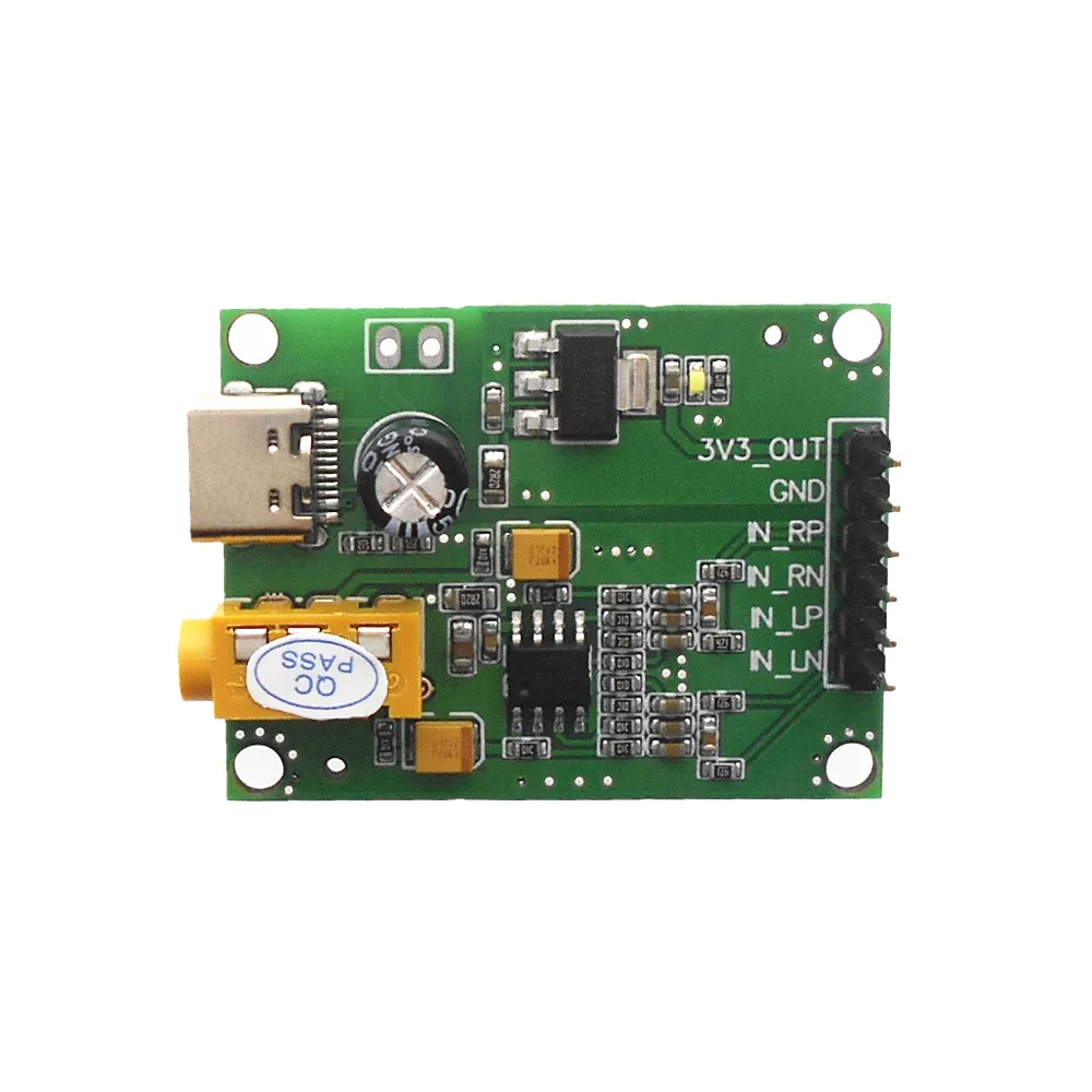 Стерео аналоговый аудио дифференциальный сбалансированный вход преобразование