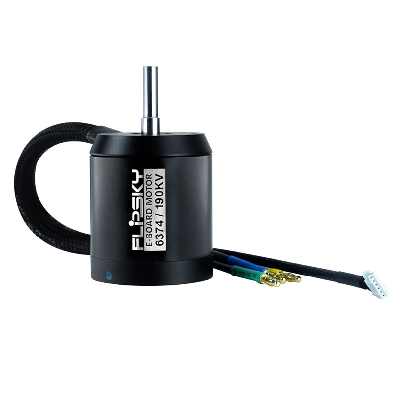 

Flipsky BLDC Belt Motor Battle Hardened 6374 190KV 3500W for DIY Electric Skateboard