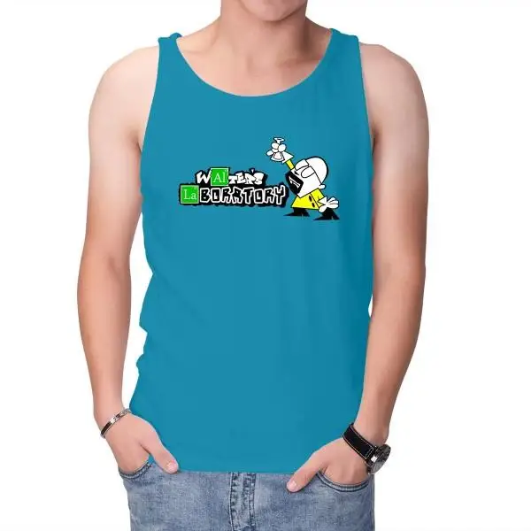 2021 Мужское нижнее белье хлопковая повседневная майка Вальтера's Lab футболка