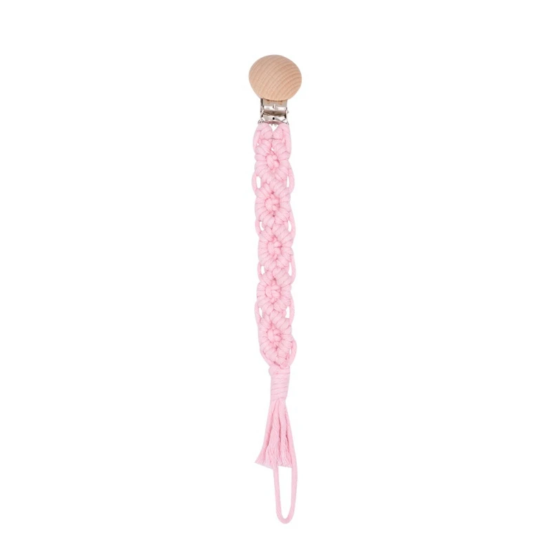 

Baby Care Universal Holder Leash For Pacifiers Nipples Clip Chain Infant Child Cotton Chains Teethers