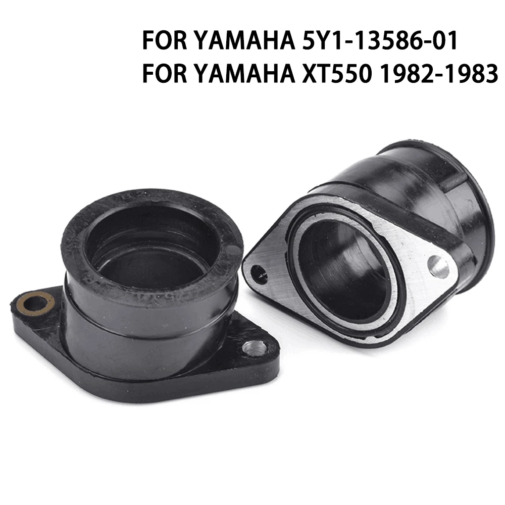 Motorcycle Parts Carburetor Interface For Yamaha 5Y1-13586-01 XT550 XT 550 1982 1983 Carburetor Pad Plastic Intake Manifold