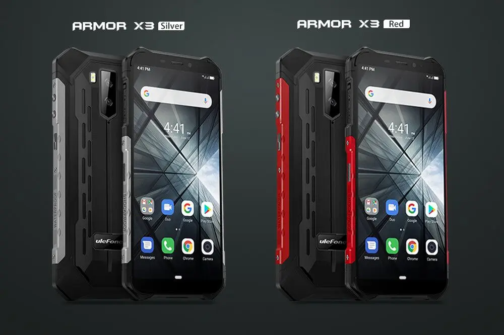 Ulefone Armor X3 прочный смартфон Android 9,0 IP68 Android 5," 2 ГБ 32 ГБ 5000 мАч 3g прочный мобильный телефон Android