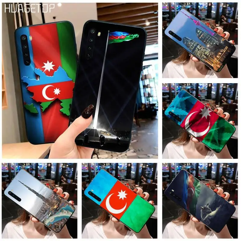 

HUAGETOP Azerbaijan buta flag Soft Phone Case Cover For OPPO Realme 6 Pro Realme 3 5 Pro C2 RENO2-Z A11X