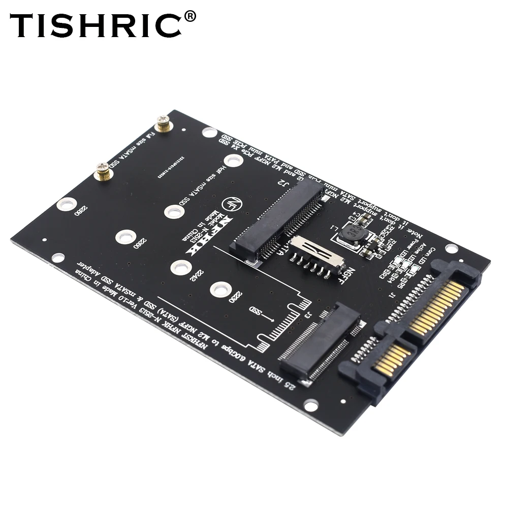 Плата переходника M.2 Msata-Sata M2 NGFF Mini PCIE SSD B Key Настольная розетка 2 5 дюйма плата