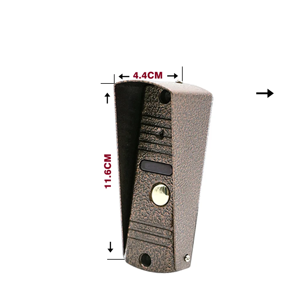 [Promotion]Homefong 7 Inch Video Intercom Door Phone Doorbell with Camera 1 Monitor Call Panel Unlock Talk Motion Record |