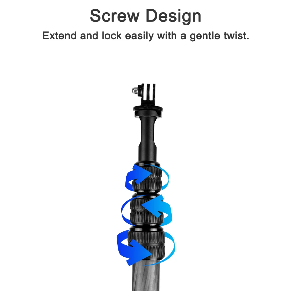 Селфи-палка из углеродного волокна держатель для микрофона стойка-Стрела