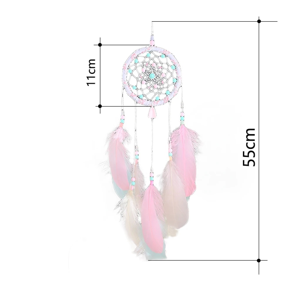Художественная подвеска в сетку свадебное украшение из перьев виде кистей для