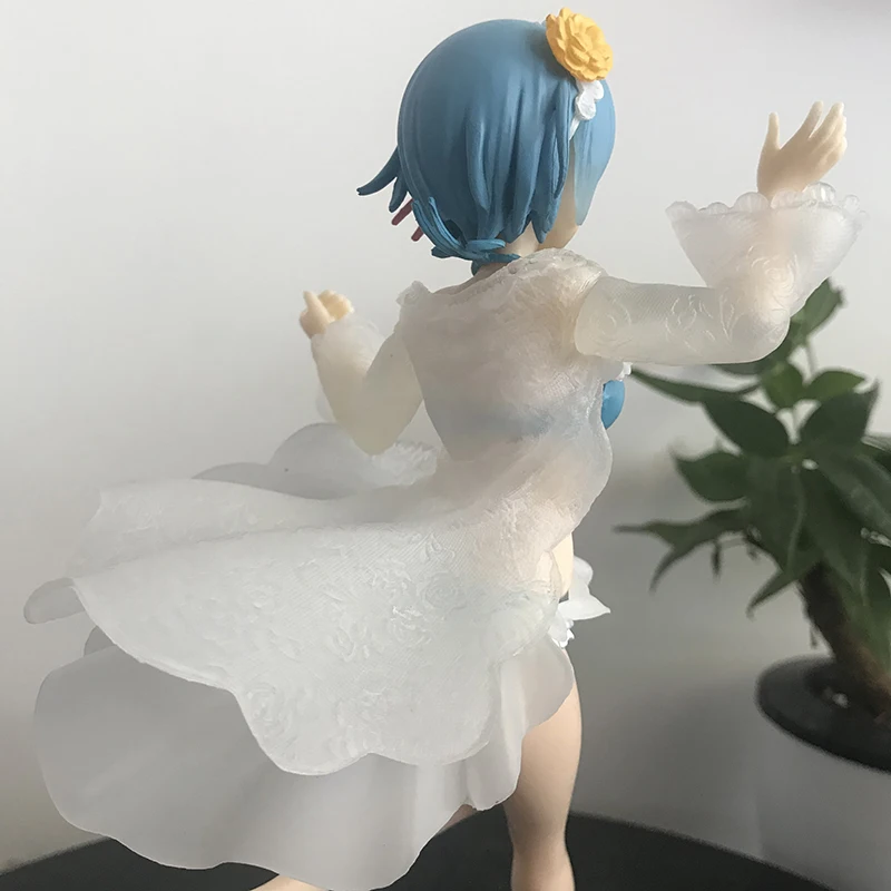 Re Zero жизнь в другой мир от нуля аниме Рисунок Игрушки памяти снег Rem Ram купальник