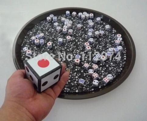 

Super Dice Bomb Crash Dice Magic Tricks Stage Magia Magicians Illusion Gimmick Props Jumbo Dice To dozens Small Magia