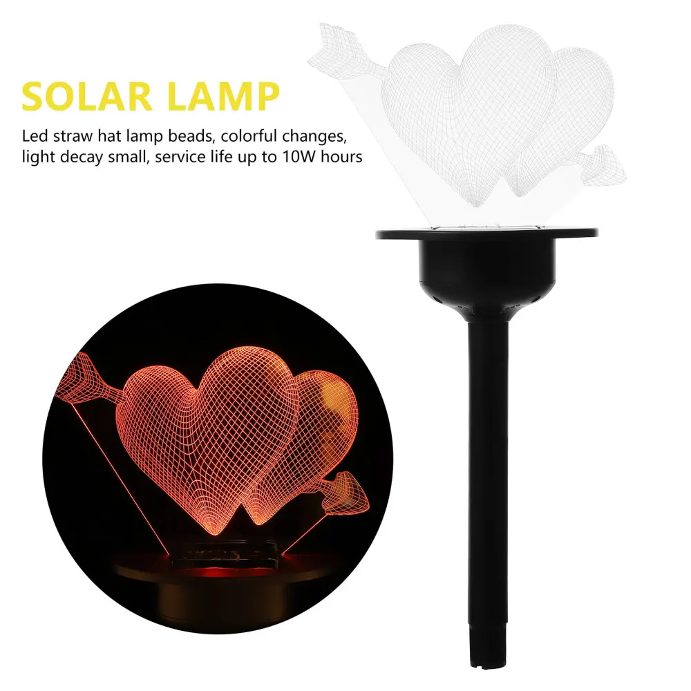 

1Pc Outdoor Solar Lamp Ground Lamp Landscape Lamp Garden Lamp Lawn Lamp