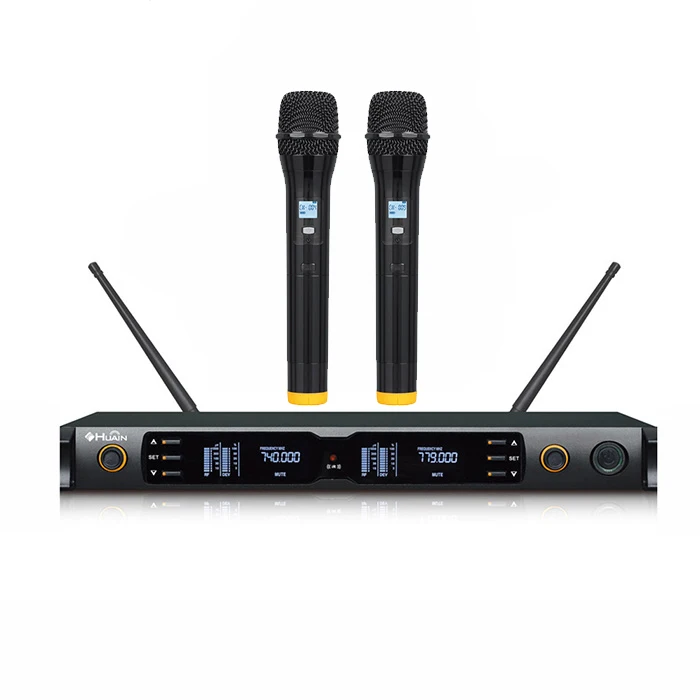 저렴한 공장 도매 Lavalier 옷깃 마이크 헤드셋 UHF 무선 마이크