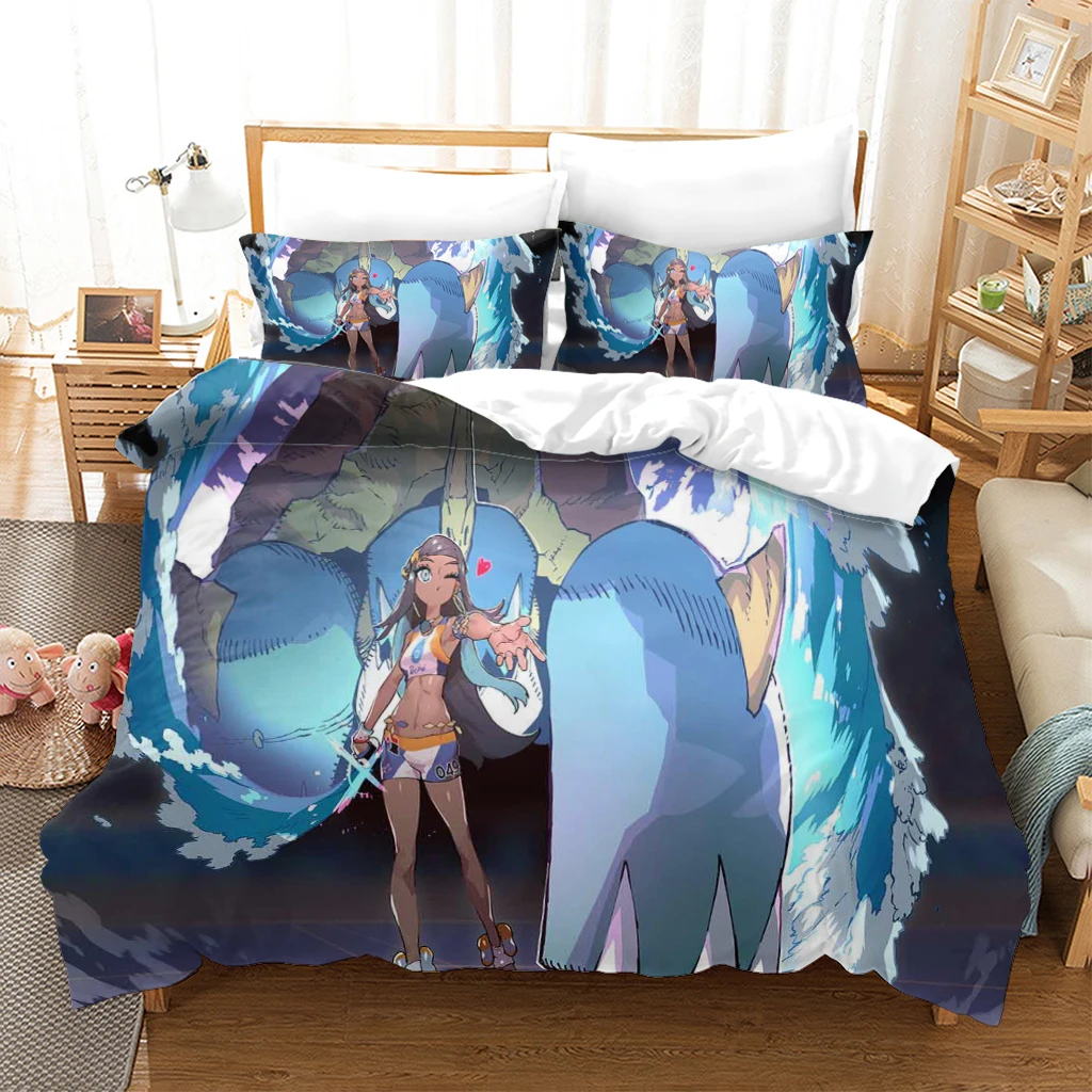 

Home Living Luxury 3D Pineapple Print 2/3Pcs Soft Duvet Cover And PillowCase Kids Bedding Set Queen And King EU/US/AU Size