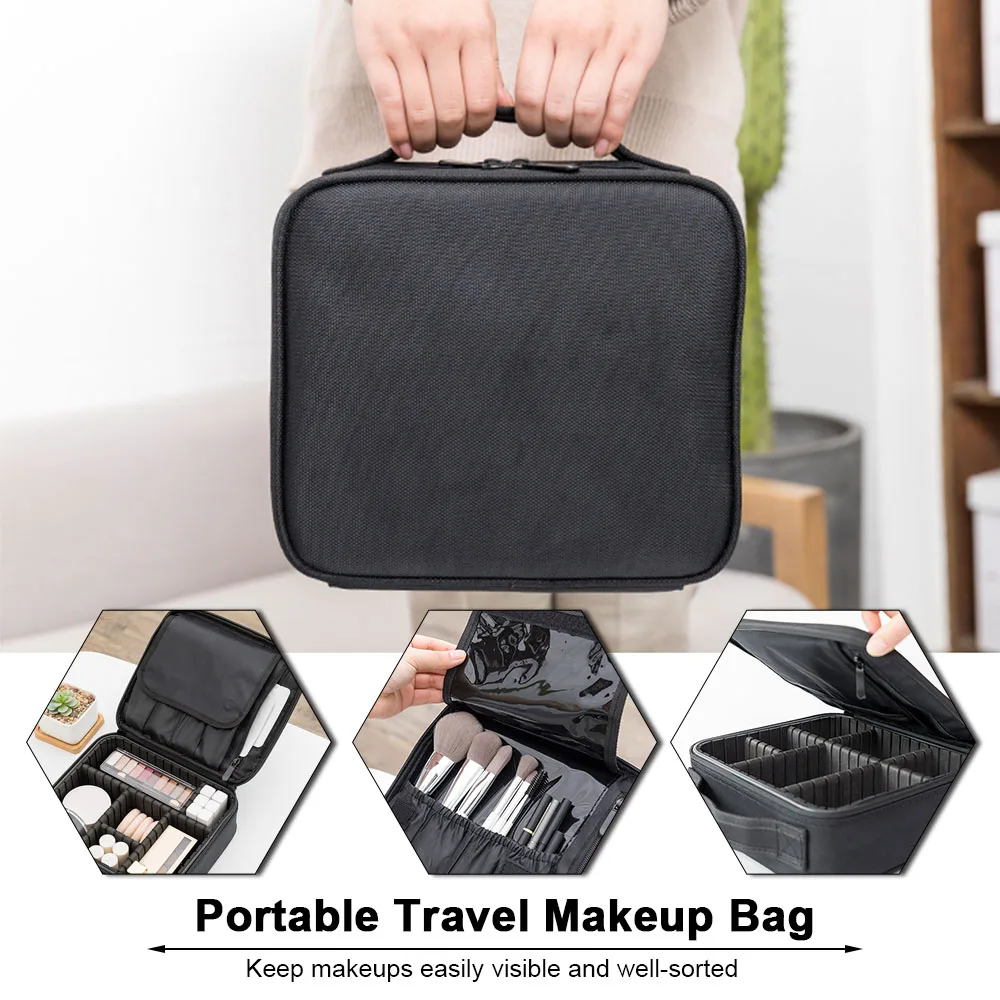 Портативный Дорожный Чехол для косметики Женский Водонепроницаемый