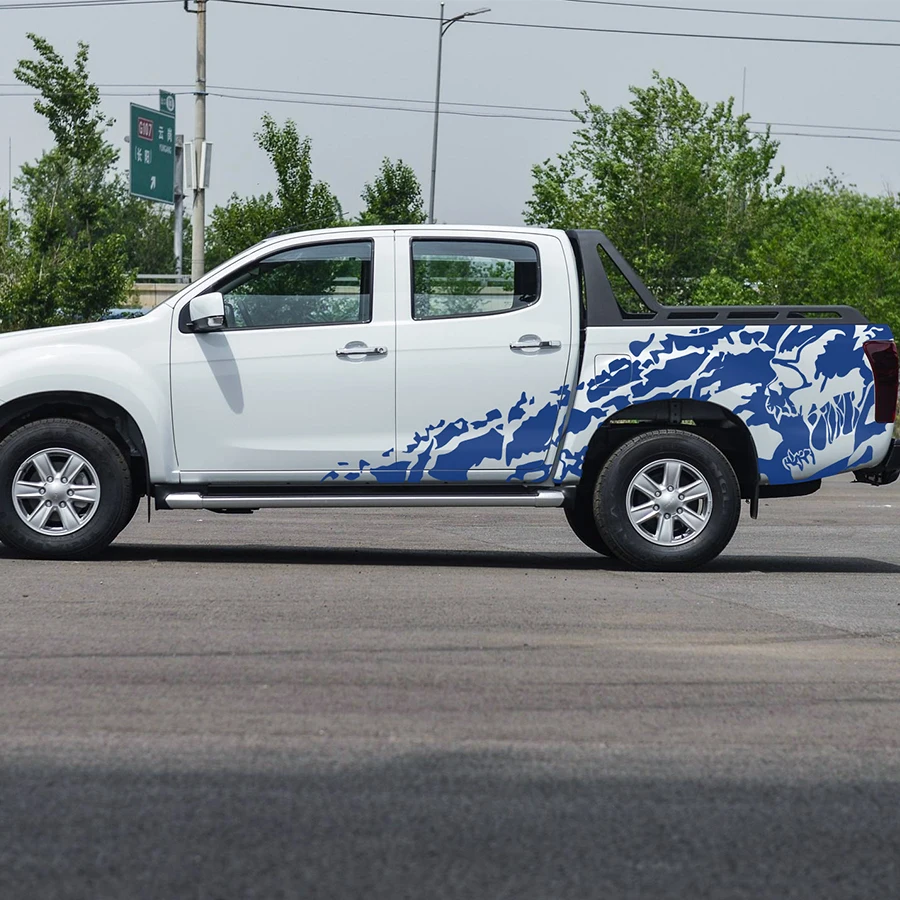 2 шт. виниловые наклейки для кузова isuzu dmax 2012 2017|Наклейки на автомобиль| |