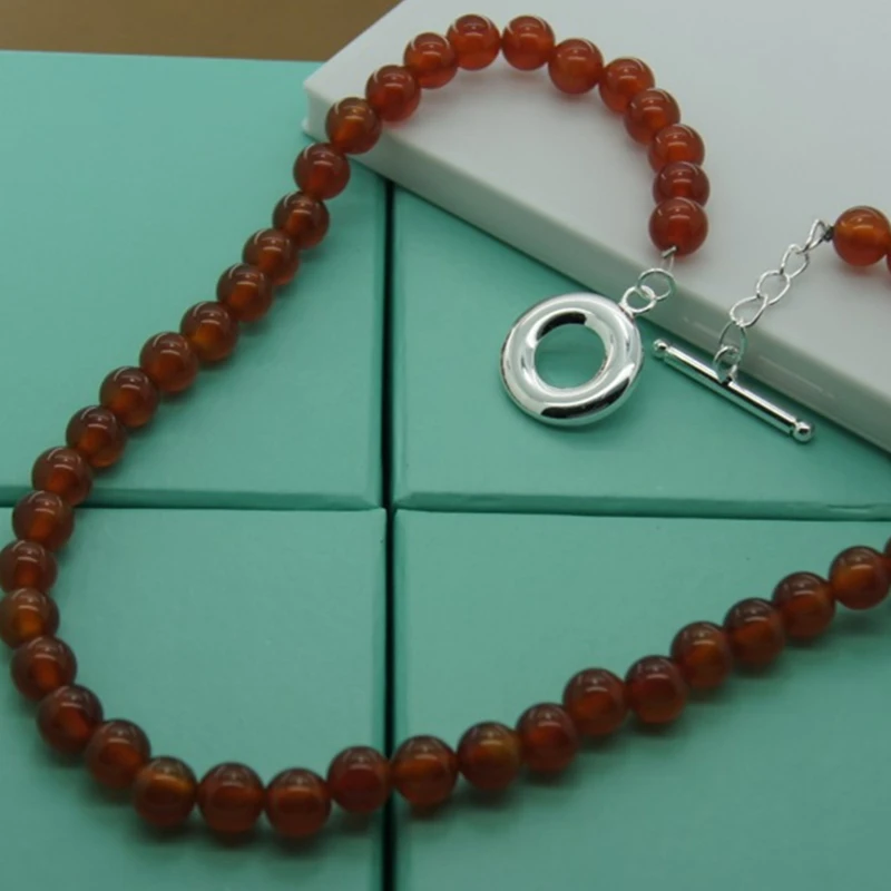 Ожерелье из 2020 натурального пресноводного жемчуга ожерелье серебра 925 пробы