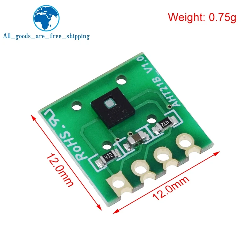 Высокоточный цифровой датчик температуры и влажности AHT21 модуль измерения I2C для