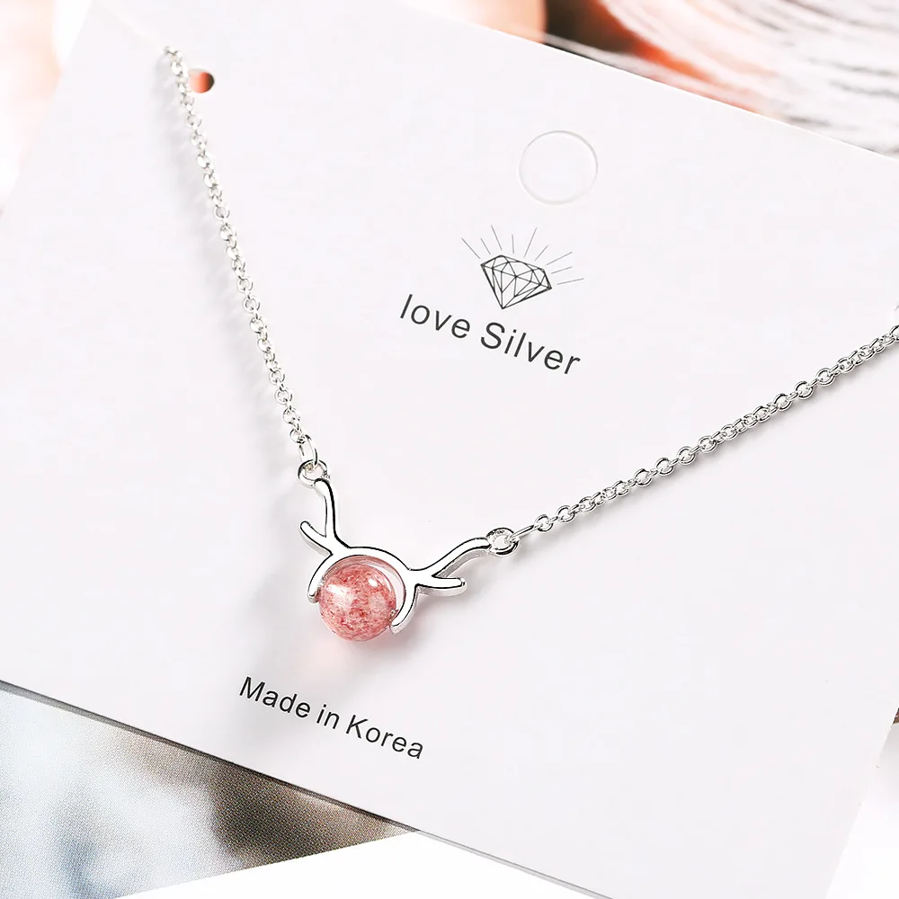 MEETSOFT посеребренное ожерелье с подвесками Минималистичная цепочка до ключицы