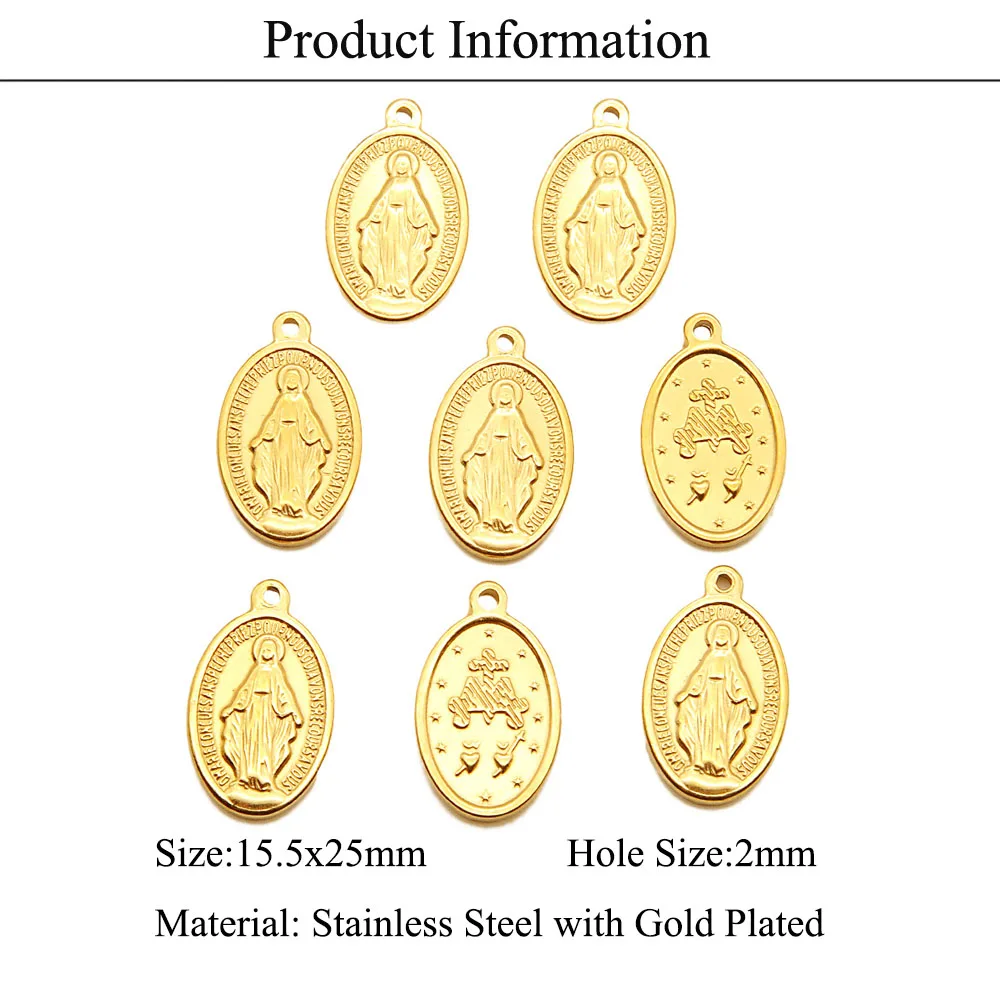 3pcs/lot 100% Stainless Steel Virgin Maria Tree of Life Pendant Cross DIY Jewelry Charm Wholesale Factory Price Findings | Украшения и