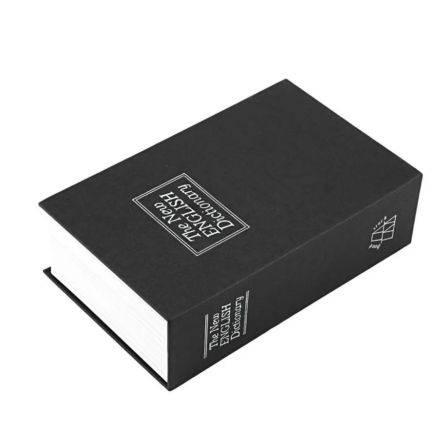 Высококачественная сталь имитация словаря секретная книга сейф копилка чехол