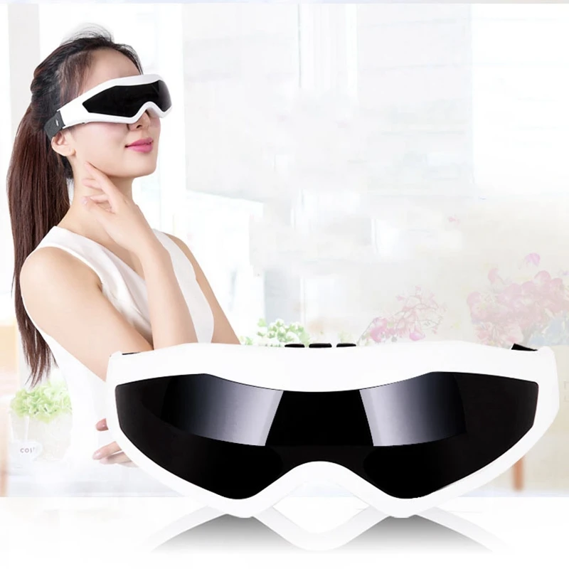 

Electric Hot Compress Eyes Care Massage Eyes Care Device Relax Vibration Magnet Therapy Eye Massager