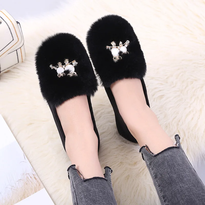 Fujin/мягкая обувь без шнуровки Женские лоферы на плоской подошве высокого