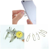 10pcs slim sim card tray pin eject removal tool needle opener ejector for most smartphone nin668