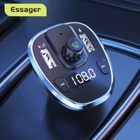 essager usb car charger transmitter bluetooth compatible 5 0 audio mp3 player dual usb car phone charger for xiaomi samsung