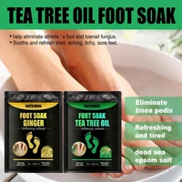 100gpack foot bath salt natural easy to use effective foot soak tea tree oil for home