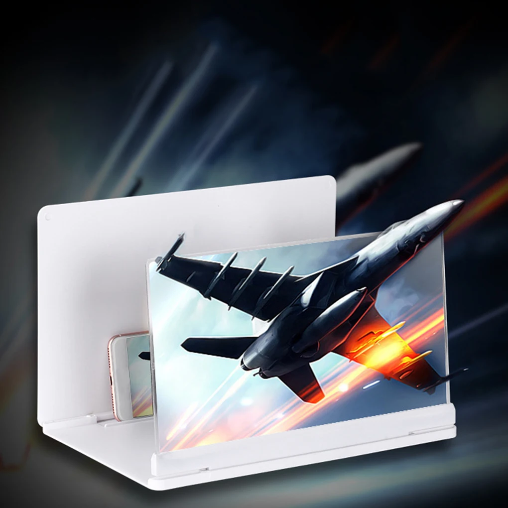 

12 Inch 3D Video Mobile Phone Screen Magnifier with Mobile Phone Bracket