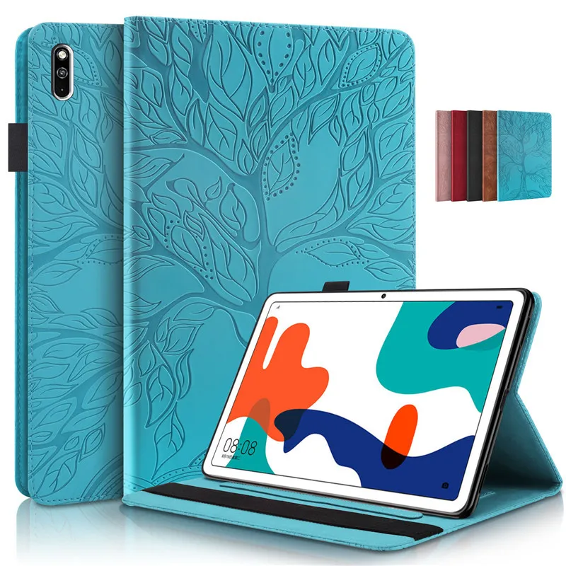 3D рельефный чехол с деревом для Huawei MatePad Mate Pad T8 8 дюймов планшета KOB2 W09 L09 10 4