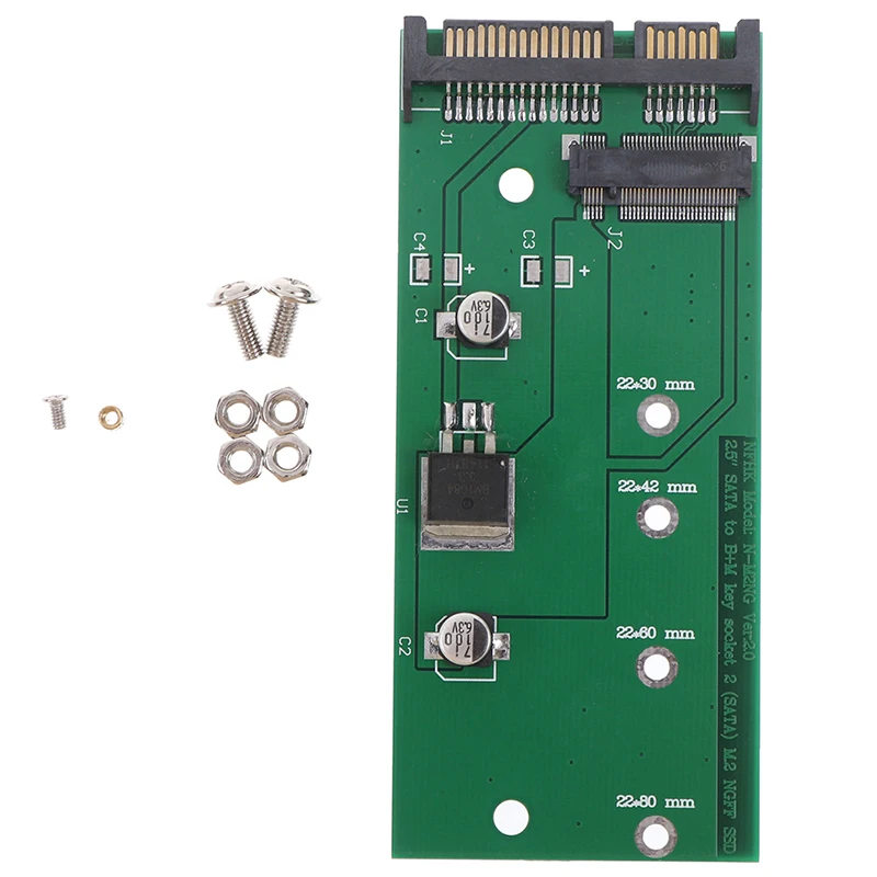 Переходник Ngff ( M2 ) Ssd на Sata адаптер 2 5 дюйма M.2 Sata3 конвертируемая карта для