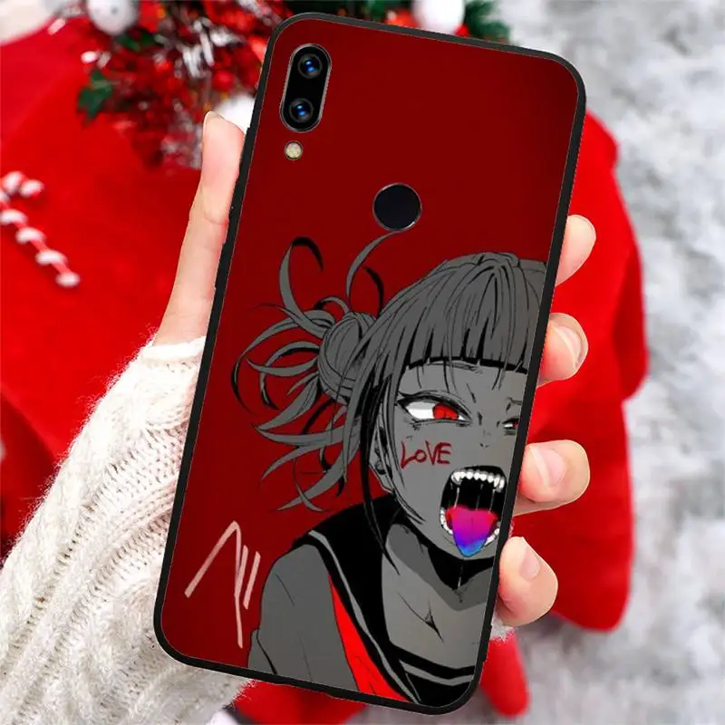 

My Hero academy anime manga Toga Himiko high quality Phone Case coque For Xiaomi Redmi note 7 8 9 t k30 max3 9 s 10 pro lite