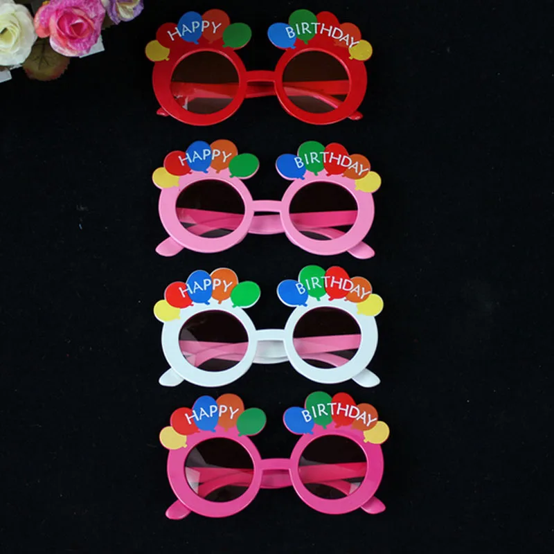 

Unisex Adult Kids Happy Solid Eye Glasses Photo Props Eyewear Fun Party wedding birthday Halloween Christmas Xmas