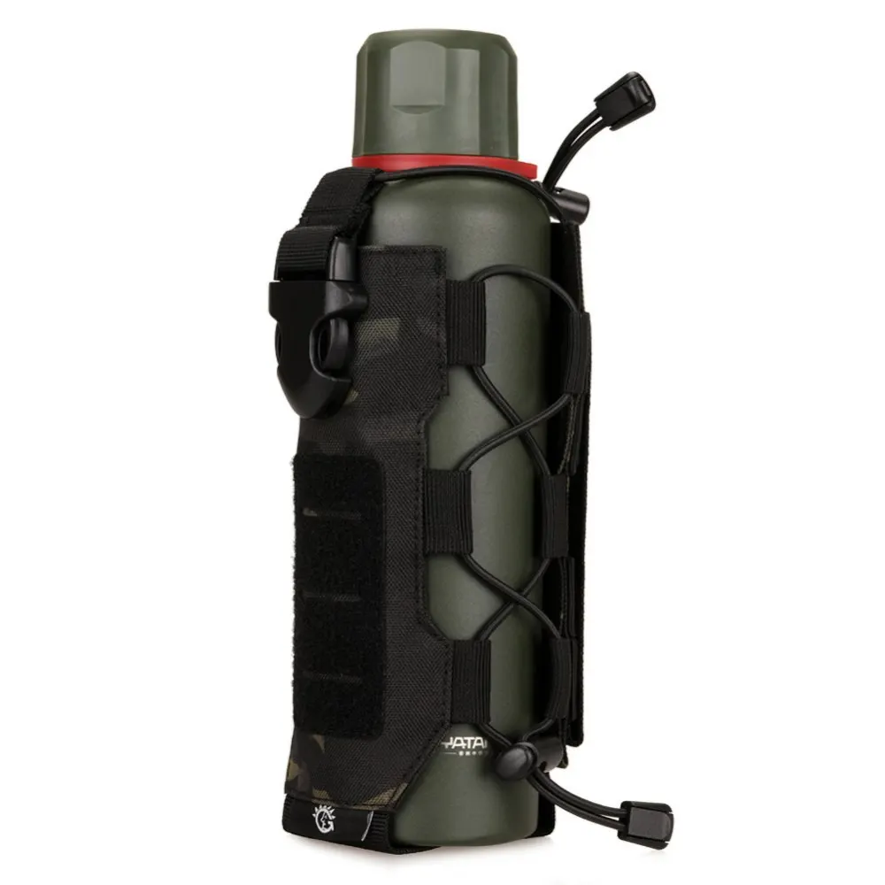 

Новое поступление, сумка для бутылки с водой Molle, военная модель, кобура, уличная дорожная сумка для чайника, тактическая карманная фляжка дл...